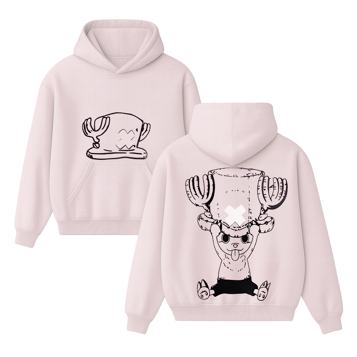 One Piece Anime Vintage Hoodie