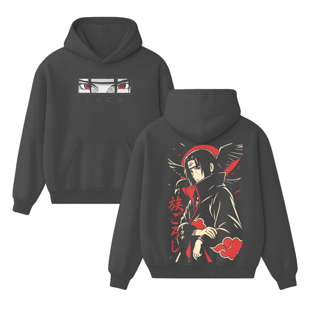 Itachi Uchiha-Naruto Vintage Hoodie