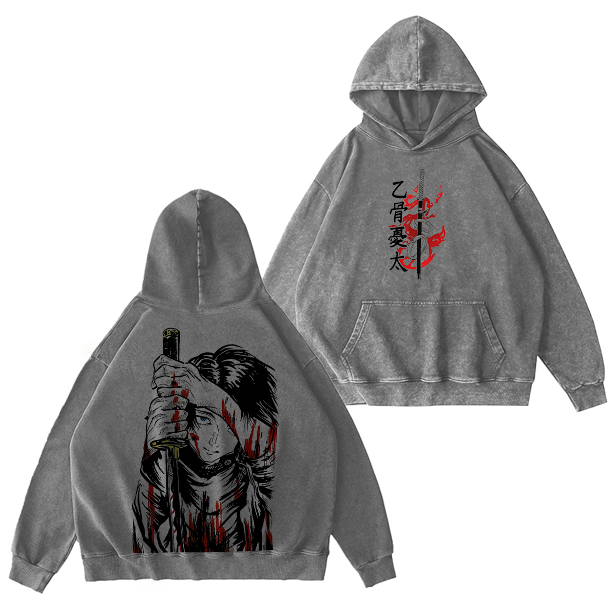 Jujutsu Kaisen :Yuta Okkotsu Vintage washed T-shirt/Crewneck/Hoodie