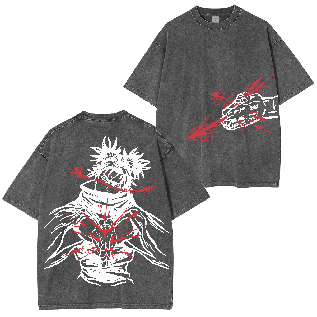 Choso Kamo Shirt – JJK Merch Clothing Washed Cotton T-Shirt.