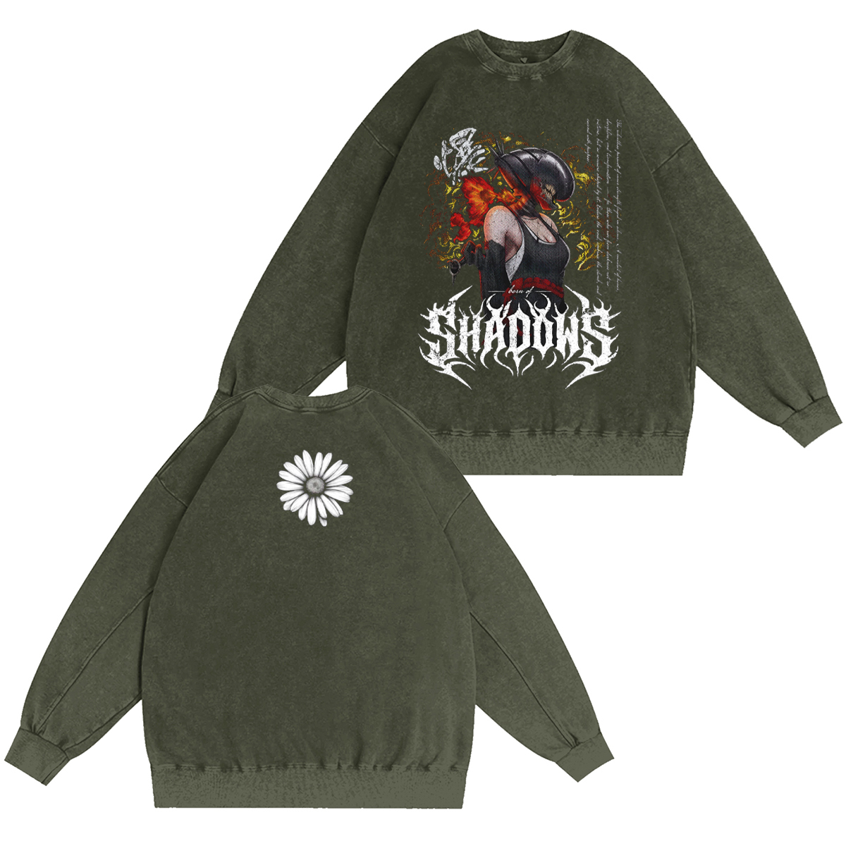 Chainsaw Man Vintage Washed T-shirt/Crewneck/Hoodie