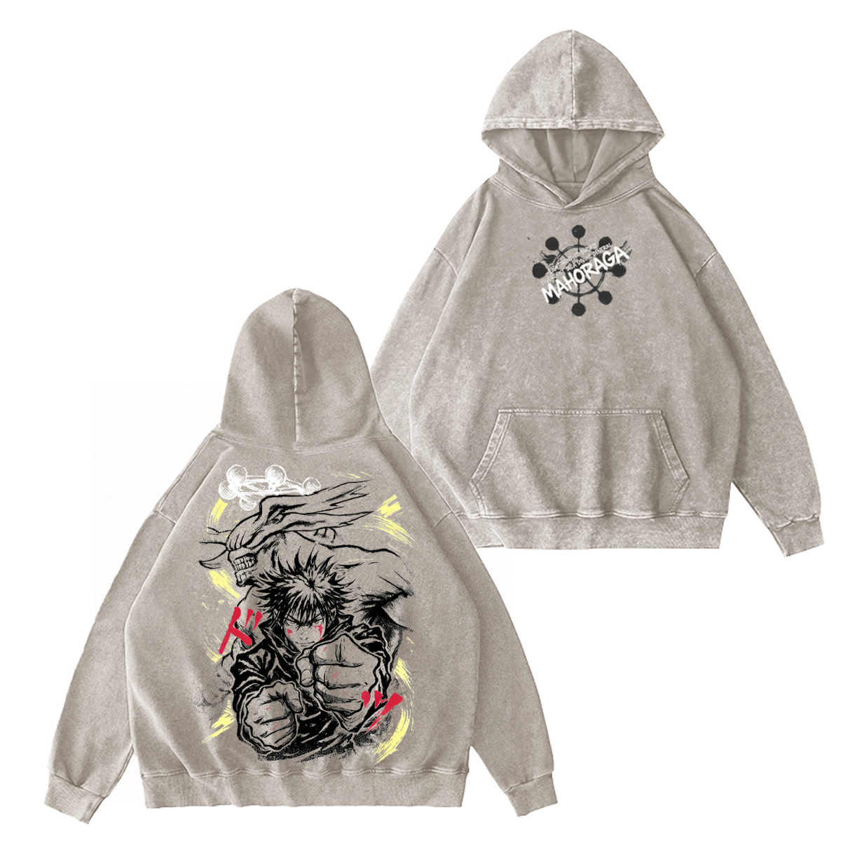 Jujutsu Kaisen Washed T-shirt/Crewneck/Hoodie