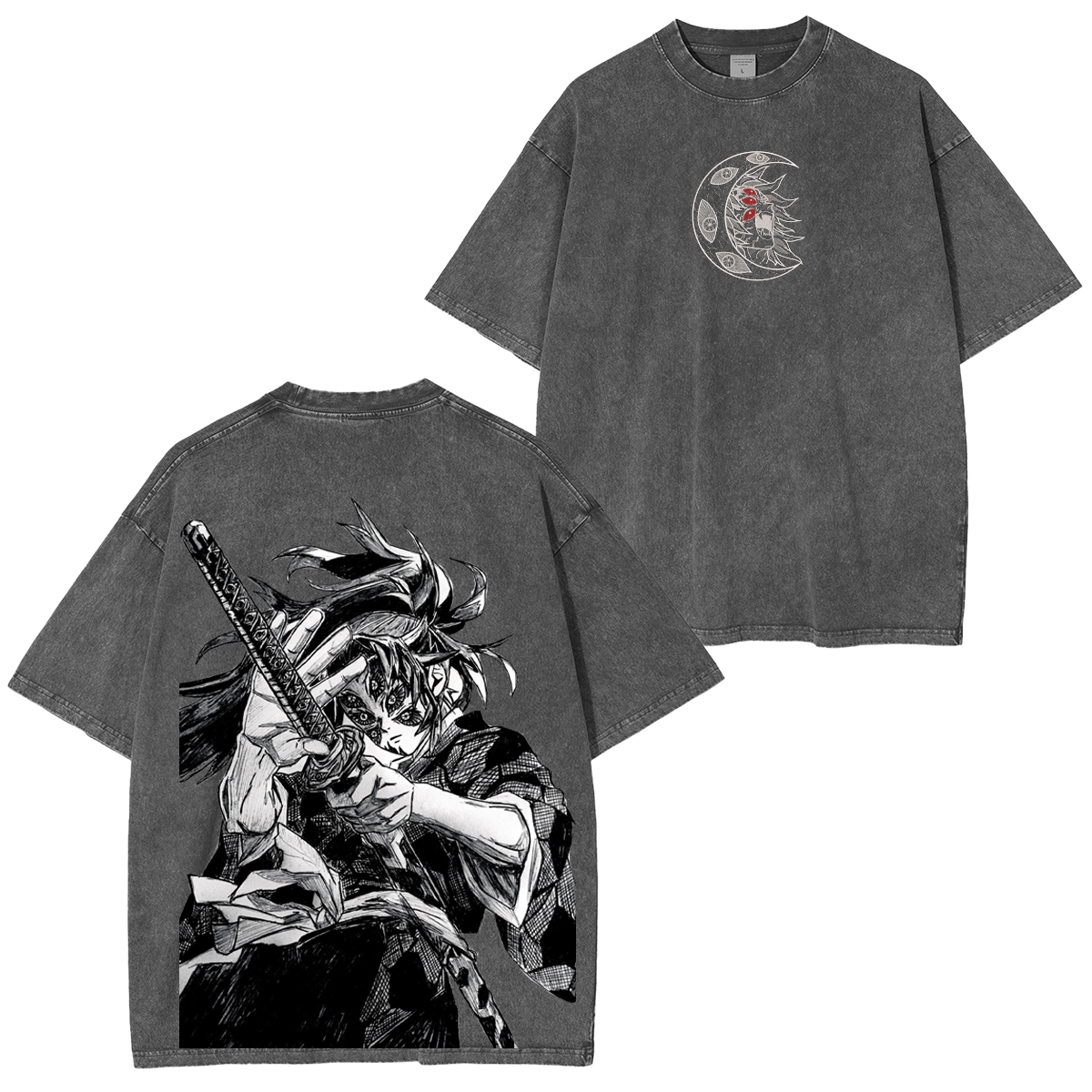 Demon Slayer Vintage Washed T-shirt/Crewneck/Hoodie