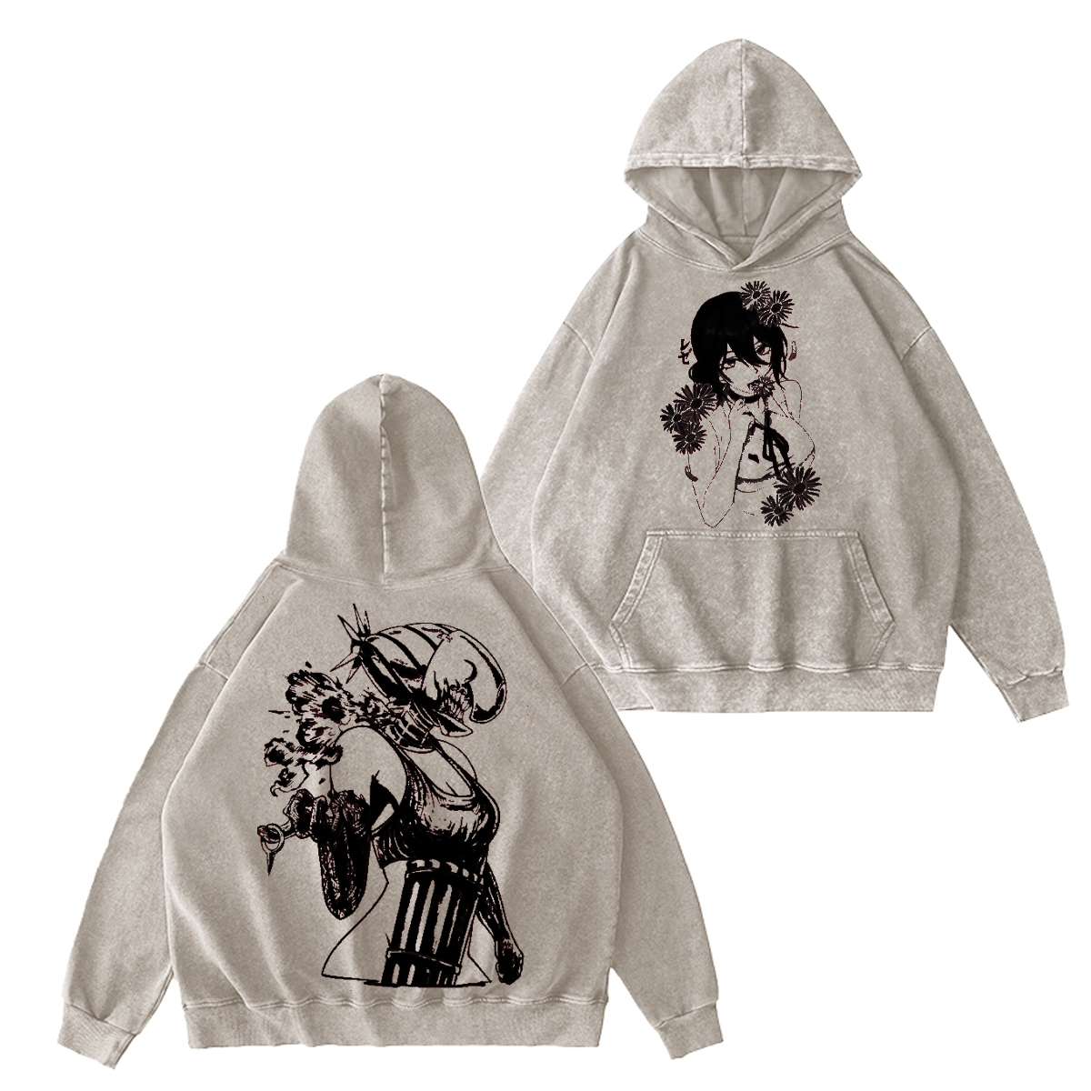 Reze Washed T-shirt/Crewneck/Hoodie