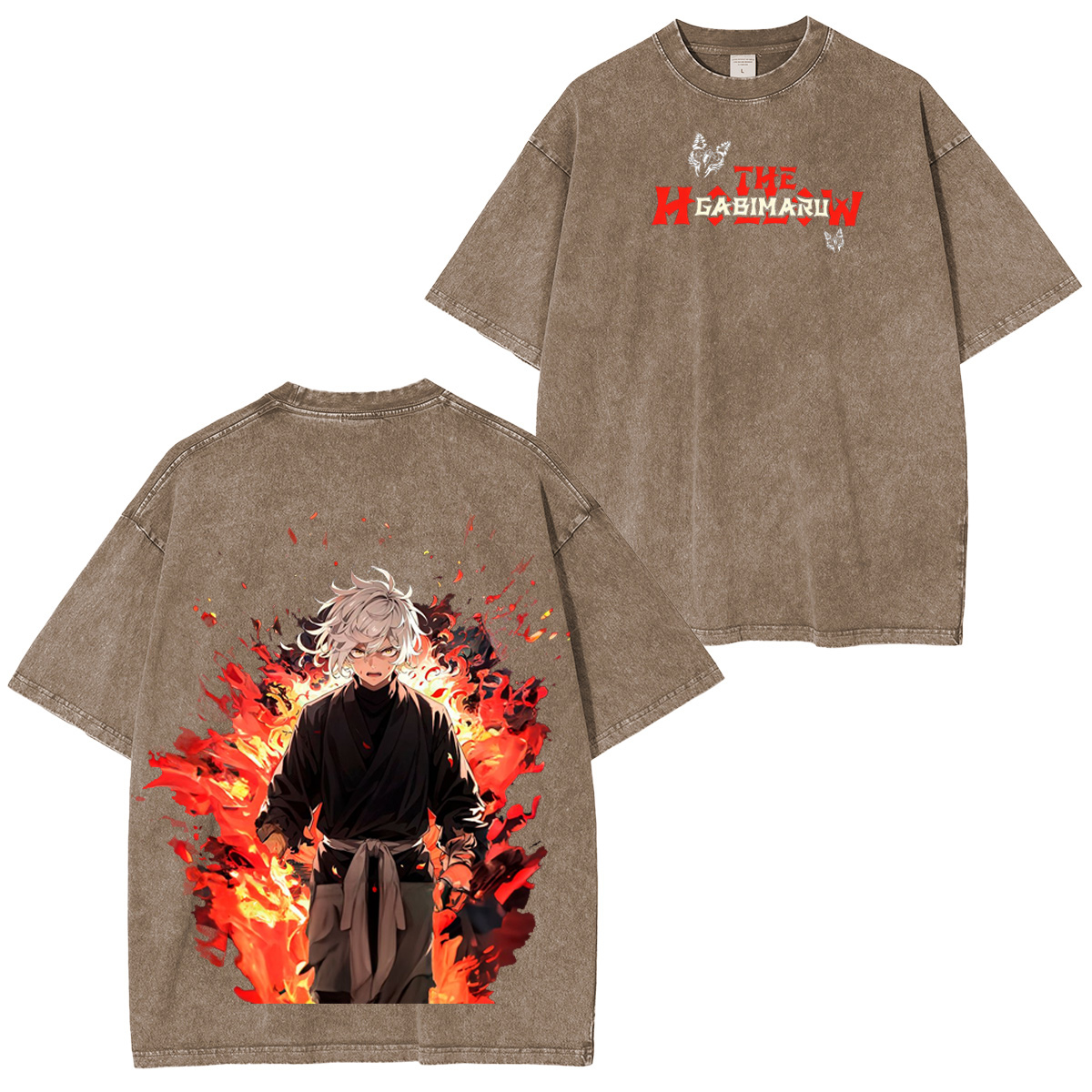 Hell's Paradise: Jigokuraku-Gabimaru Vintage washed T-shirt/Crewneck/Hoodie