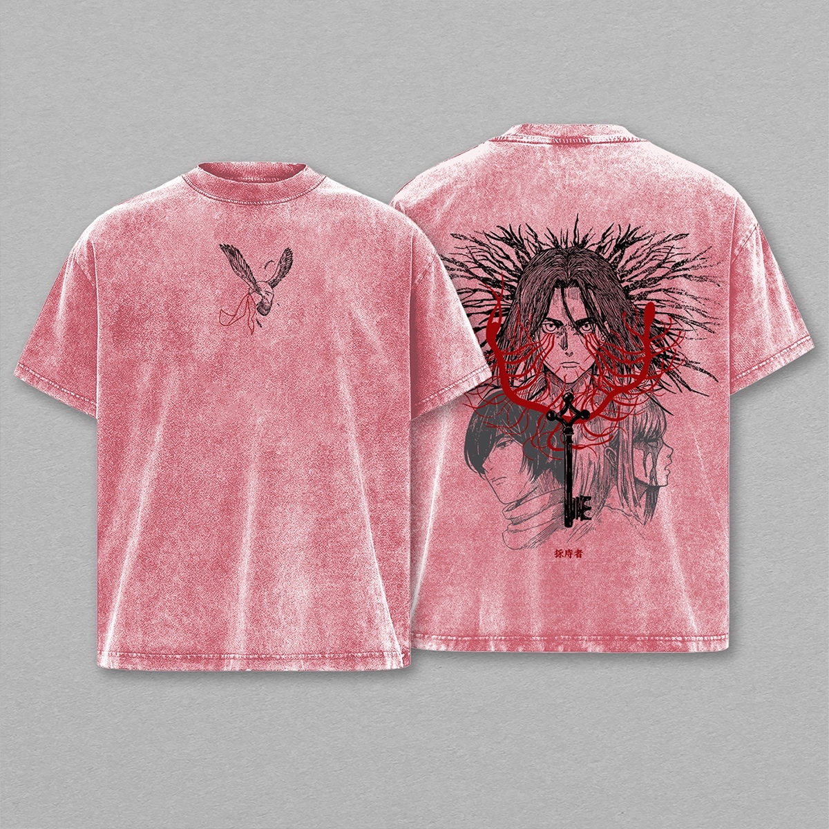 Attack on Titan Washed T-shirt/Crewneck/Hoodie