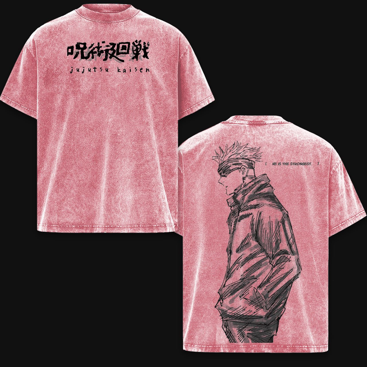 Jujutsu Kaisen Satoru Gojou Washed T-shirt/Crewneck/Hoodie