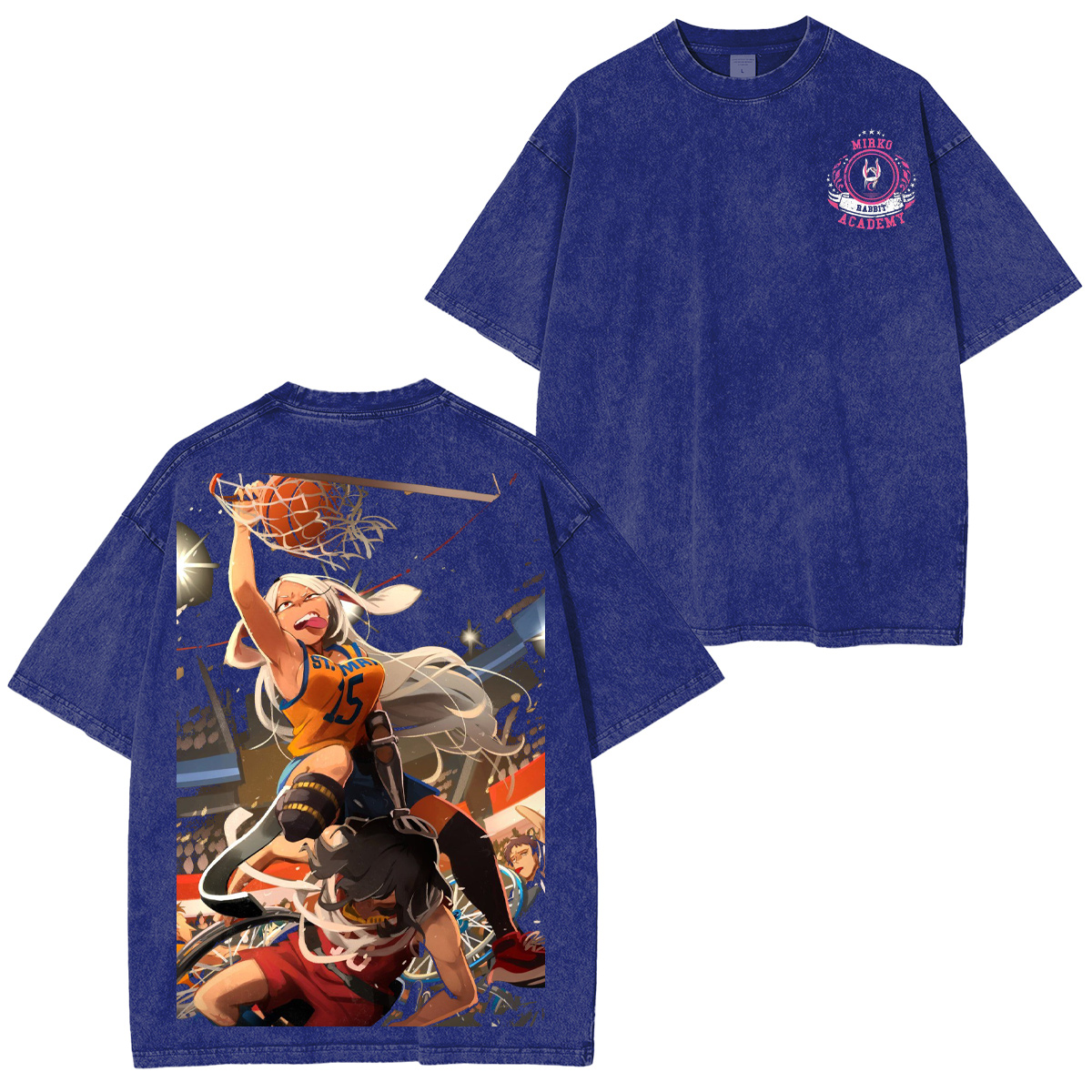 My Hero Academia Vintage Washed T-shirt/Crewneck/Hoodie