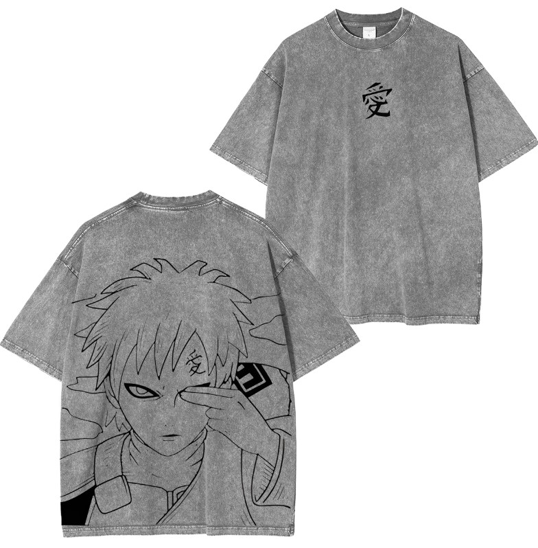 Maglietta Gaara Naruto Anime T-shirt