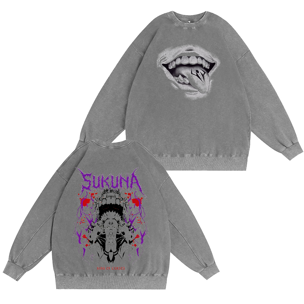 Sukuna Washed T-shirt/Crewneck/Hoodie