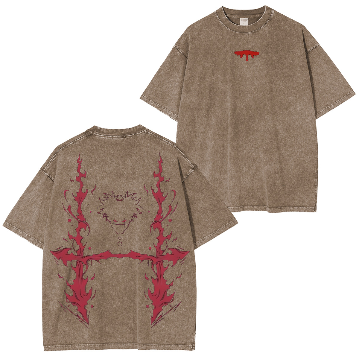 Jujutsu Kaisen Vintage Washed T-shirt/Crewneck/Hoodie