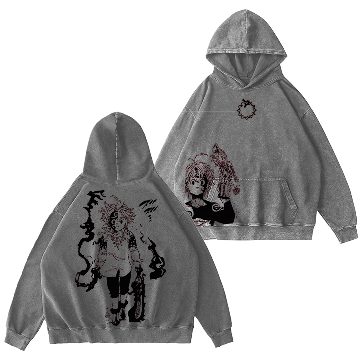 The Seven Deadly Sins Vintage Washed T-shirt/Crewneck/Hoodie