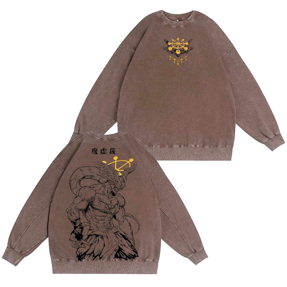 Jujutsu Kaisen :Mahoraga Vintage washed T-shirt/Crewneck/Hoodie