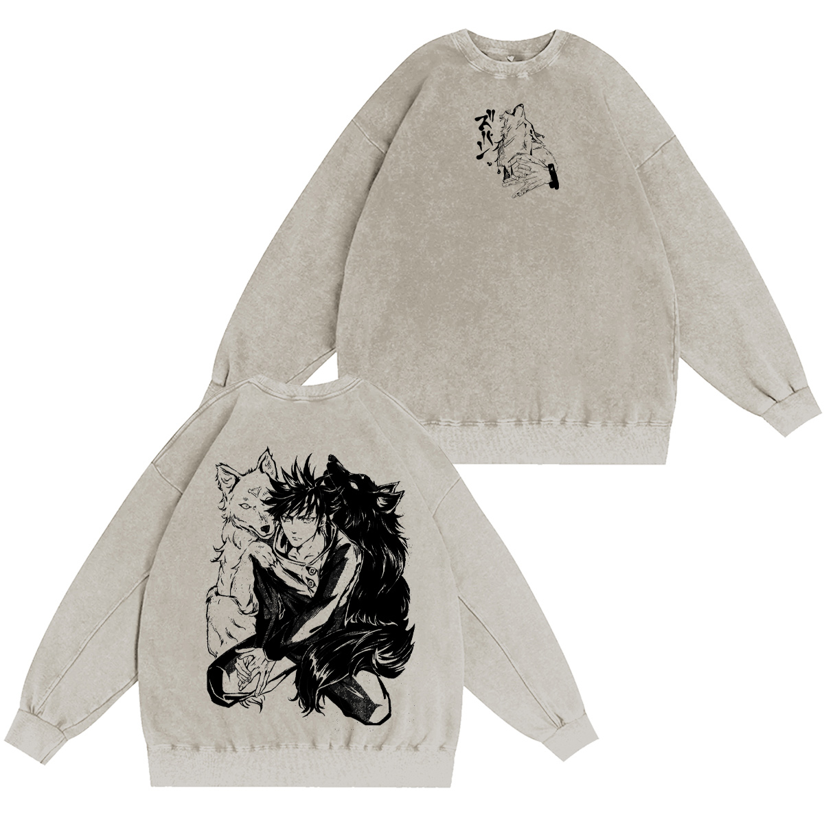 Jujutsu Kaisen Washed T-shirt/Crewneck/Hoodie