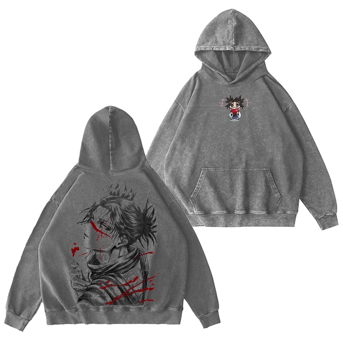 Kenjaku Jujutsu Kaisen Vintage Washed T-shirt/Crewneck/Hoodie