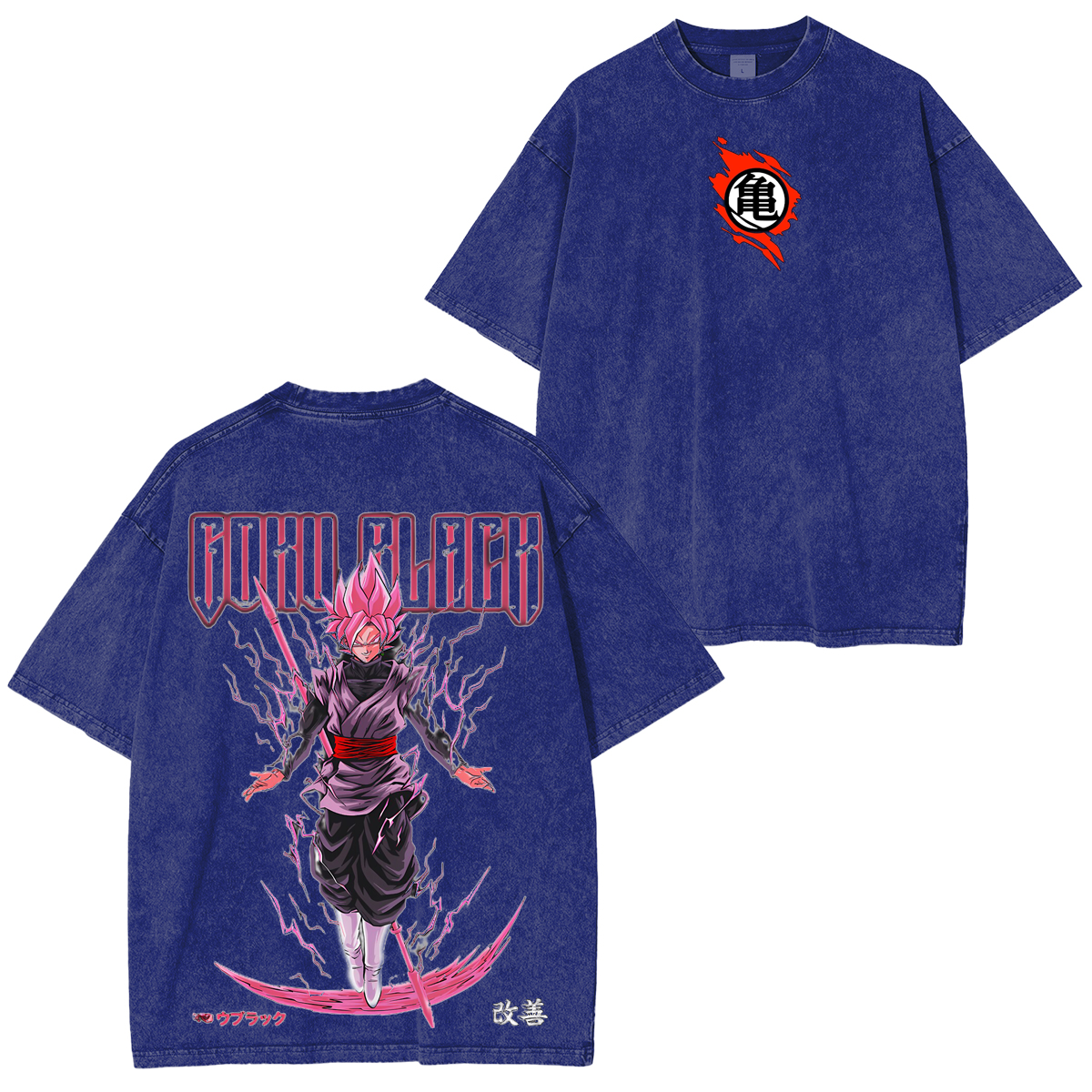 Dragon Ball Goku Black Vintage Washed T-shirt/Crewneck/Hoodie