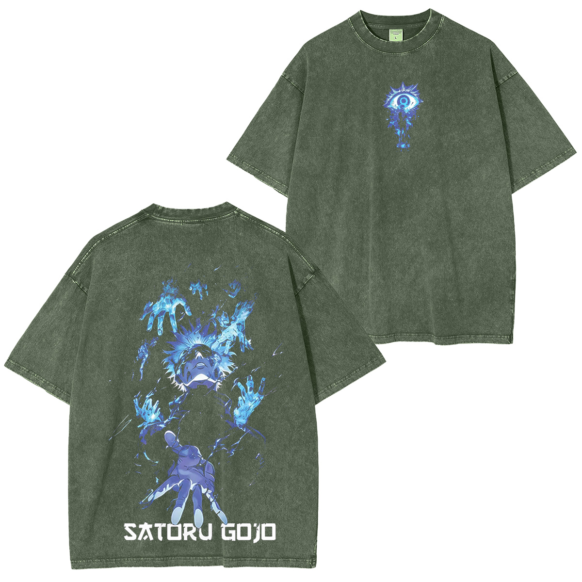 Jujutsu Kaisen Satoru Gojo Vintage Washed T-shirt/Crewneck/Hoodie