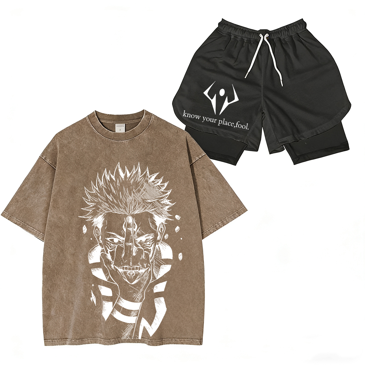 Jujutsu Kaisen :Ryomen Sukuna Vintage  Set Suit