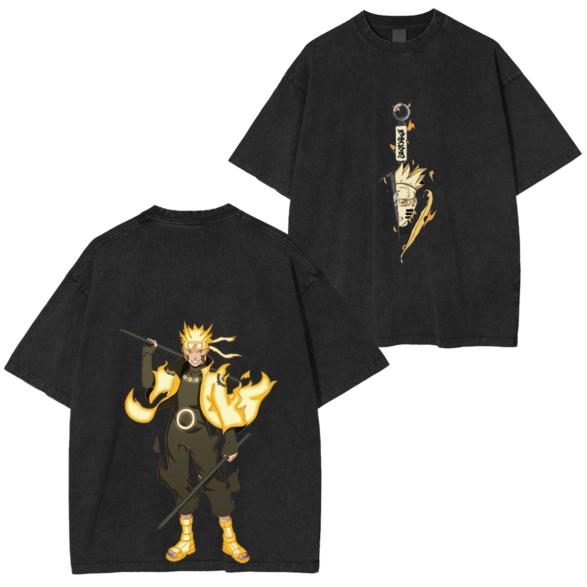 Naruto Shippuden|Naruto Uzumaki  Vintage washed T-shirt/Crewneck/Hoodie