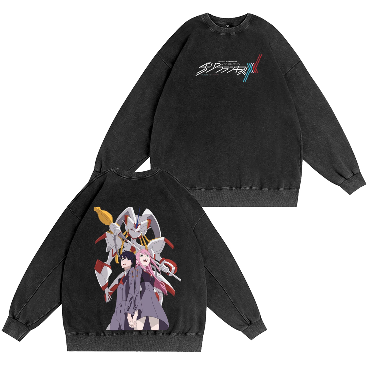 DARLING in the FRANXX Washed T-shirt/Crewneck/Hoodie