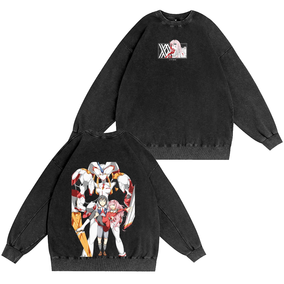 DARLING in the FRANXX Washed T-shirt/Crewneck/Hoodie