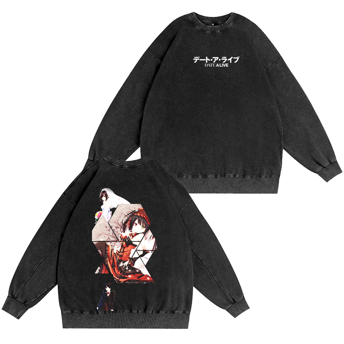 Date A Live Washed T-shirt/Crewneck/Hoodie