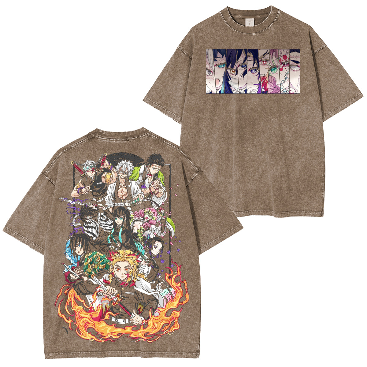 Hashira Demon Slayer Washed T-shirt/Crewneck/Hoodie