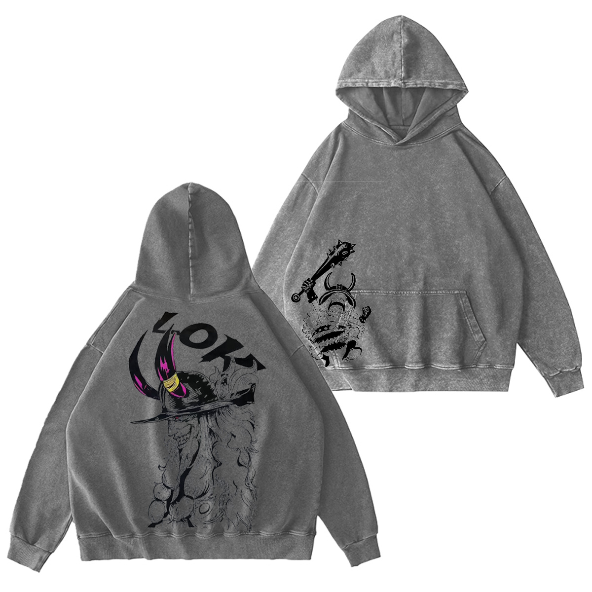 Loki One Piece Anime Oversized T-shirt/Crewneck/Hoodie