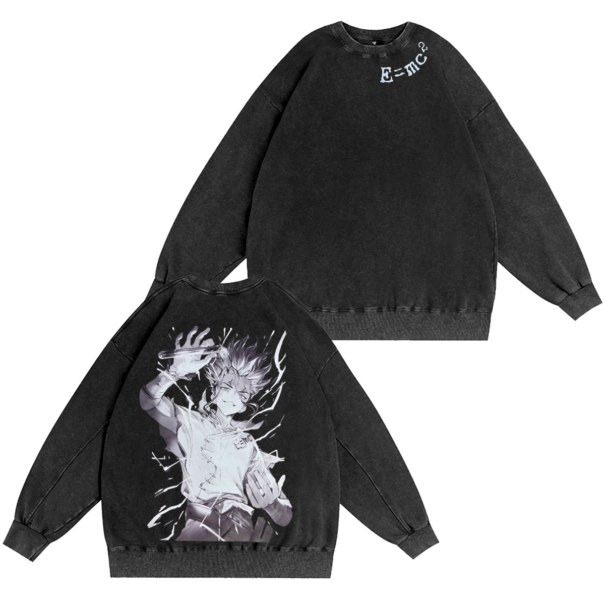 Senku Ishigami Dr. Stone Washed T-shirt/Crewneck/Hoodie