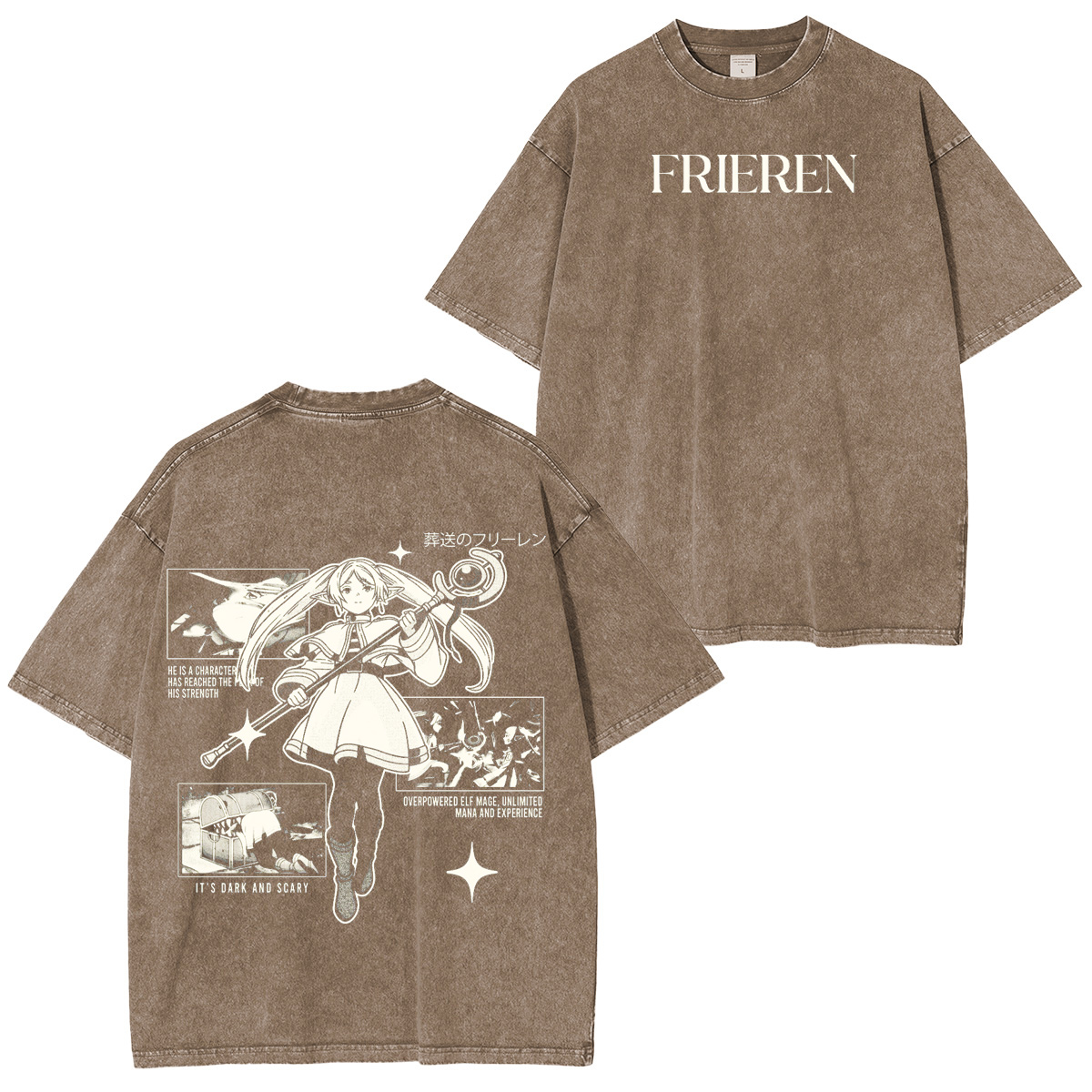 Frieren: Beyond Journey's End Washed T-shirt/Crewneck/Hoodie