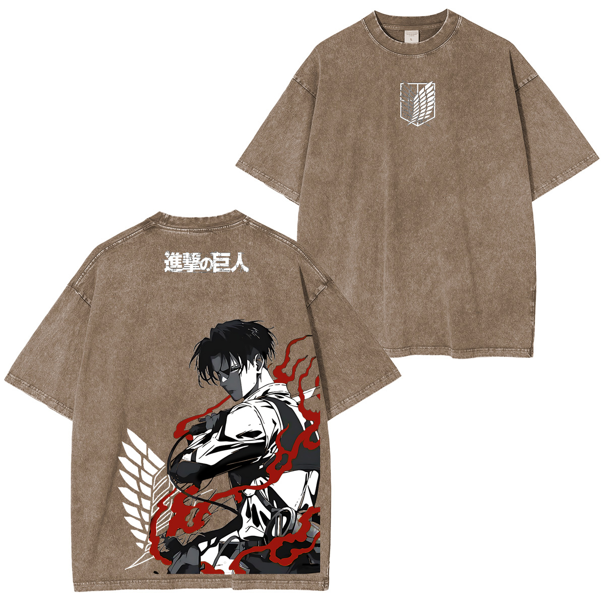 Attack on Titan Washed T-shirt/Crewneck/Hoodie