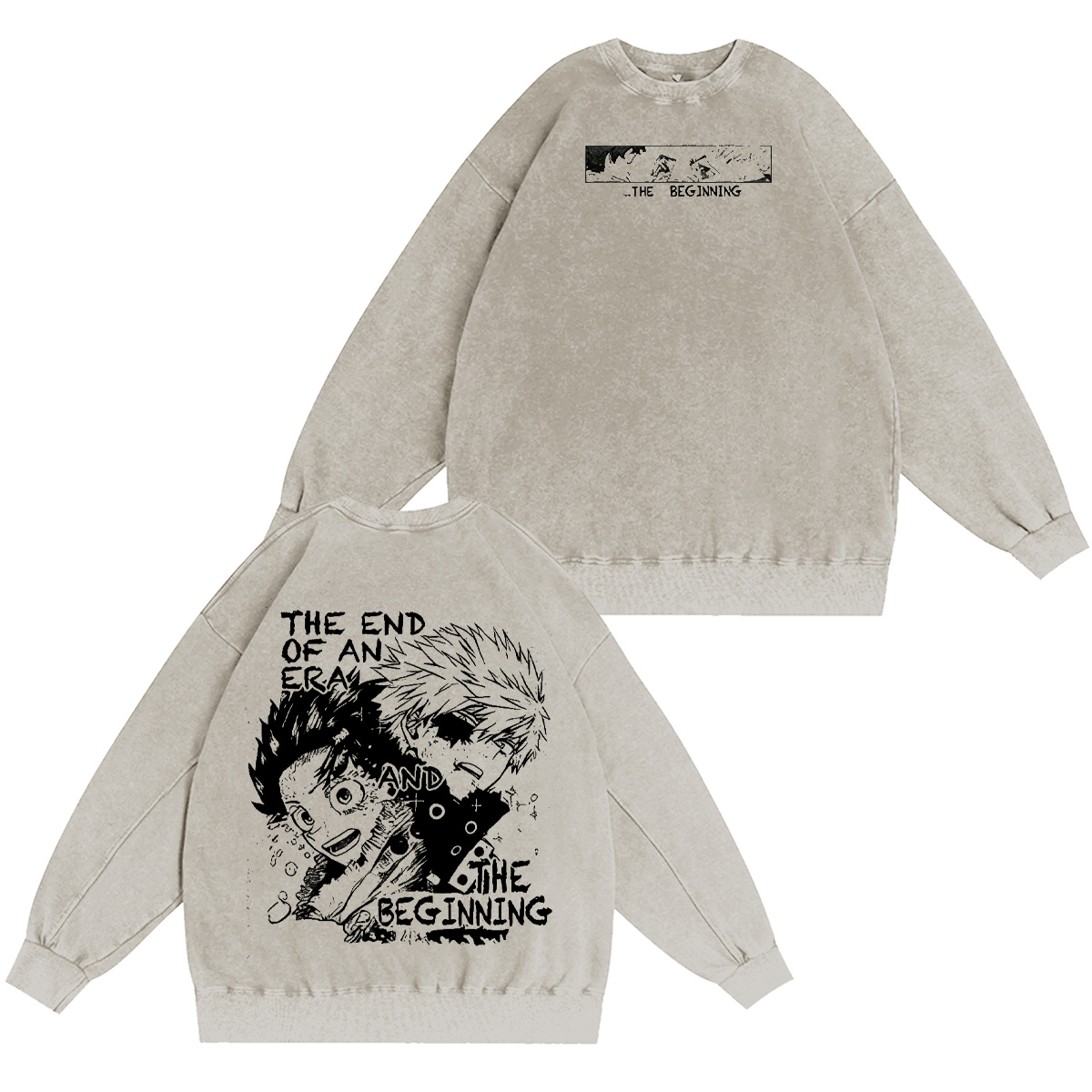 My Hero Academia Washed T-shirt/Crewneck/Hoodie