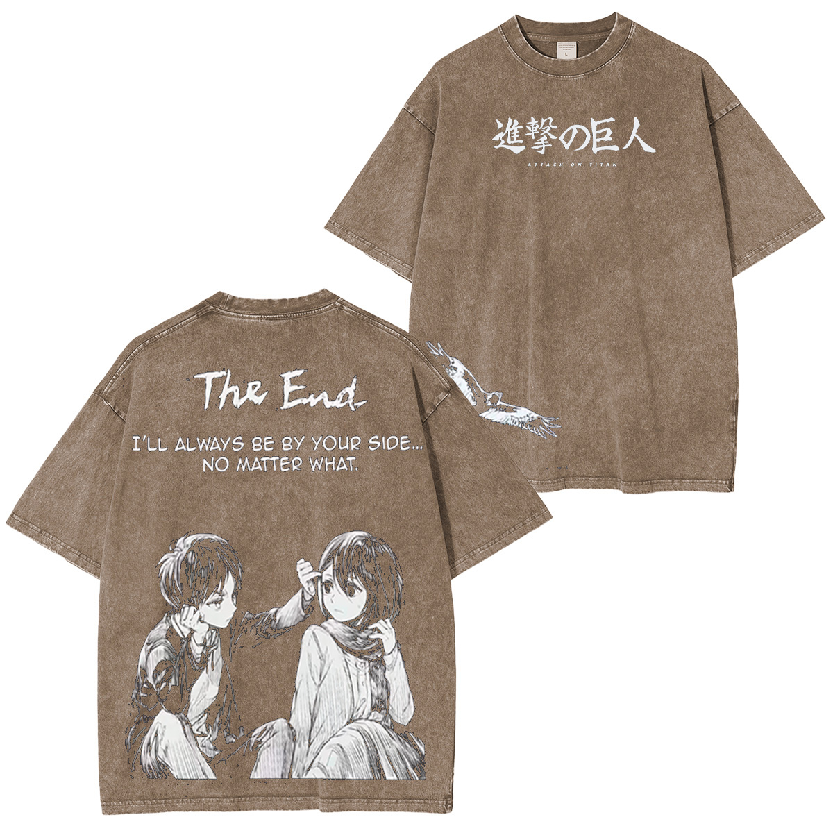 Attack on Titan Washed T-shirt/Crewneck/Hoodie