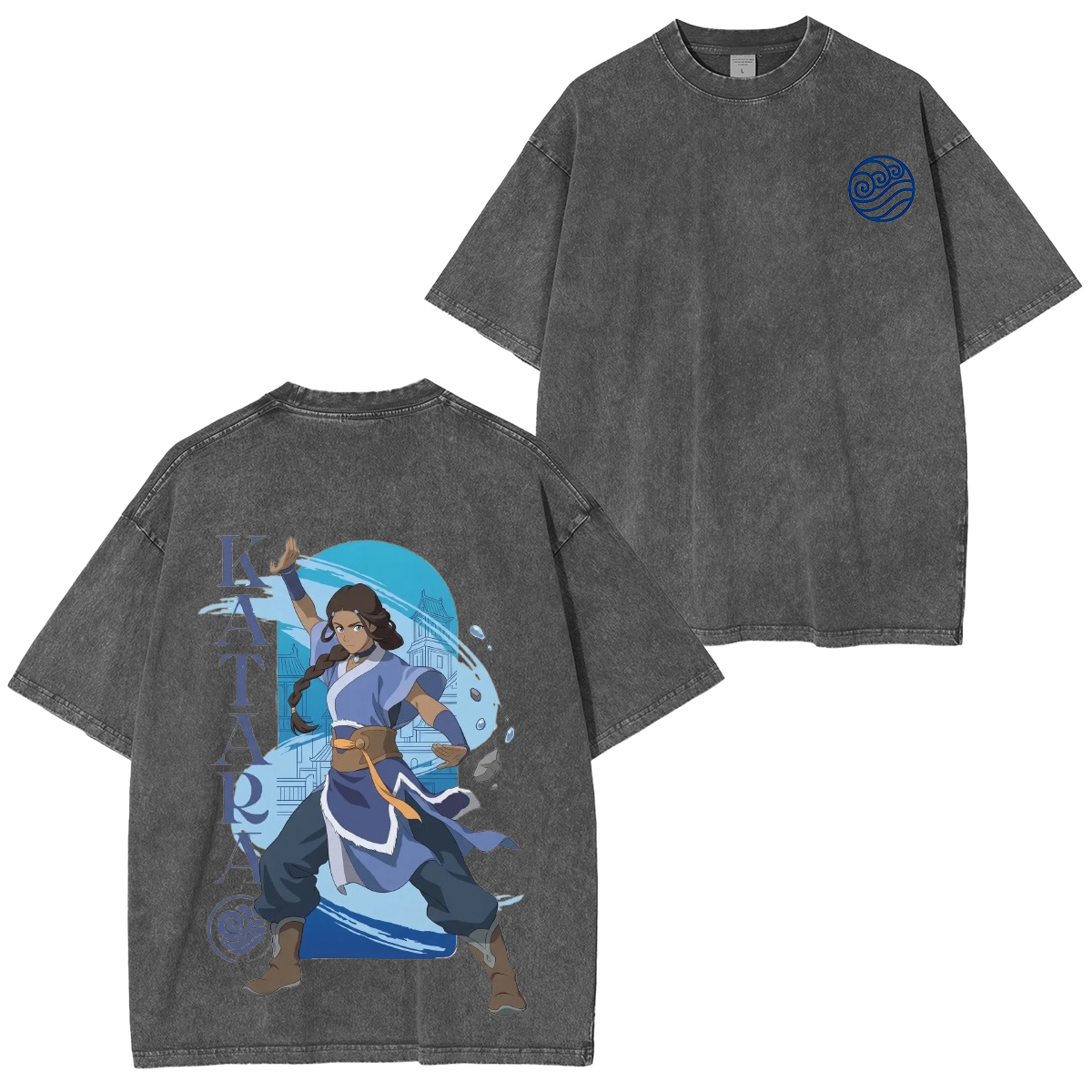 The Legend of Aaang Katara washed T-shirt/Crewneck/Hoodie
