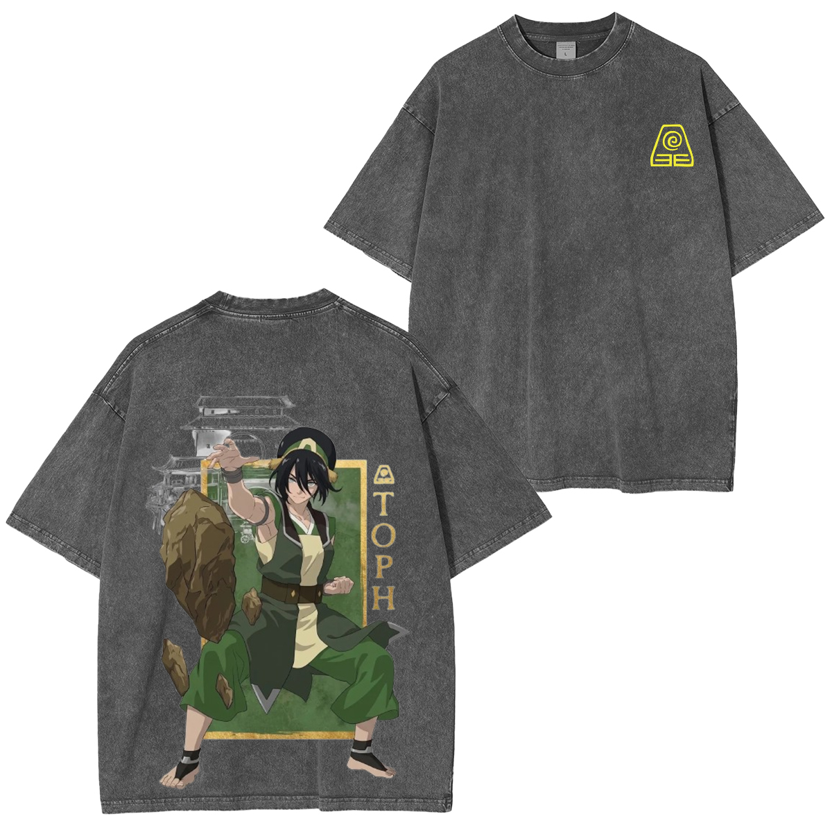 The Legend of Aaang Toph washed T-shirt/Crewneck/Hoodie