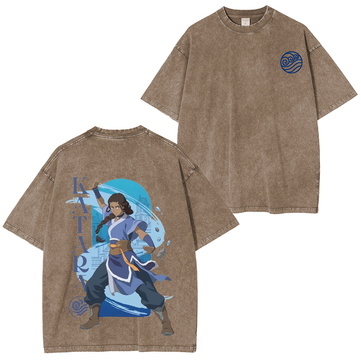 The Legend of Aaang Katara washed T-shirt/Crewneck/Hoodie