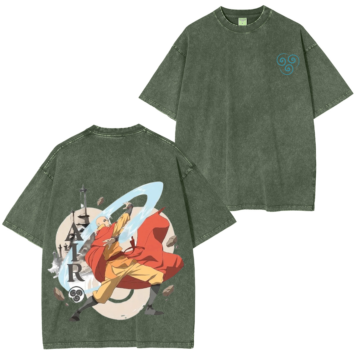 The Legend of Aaang washed T-shirt/Crewneck/Hoodie