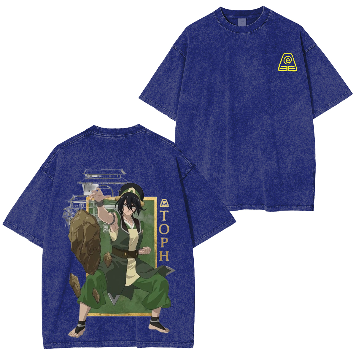 The Legend of Aaang Toph washed T-shirt/Crewneck/Hoodie