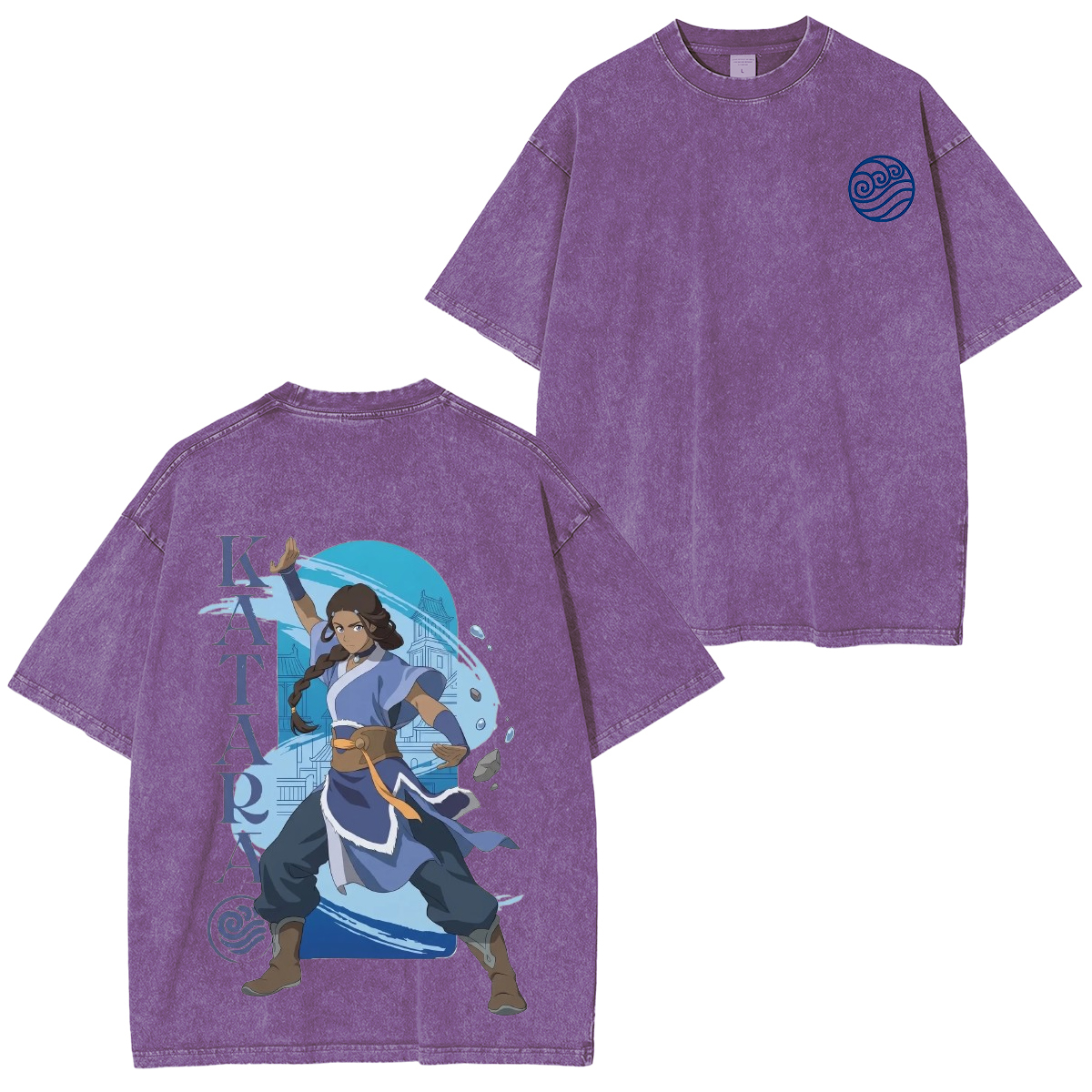 The Legend of Aaang Katara washed T-shirt/Crewneck/Hoodie