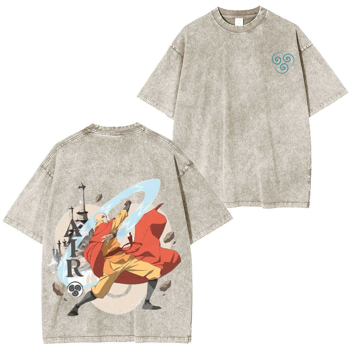 The Legend of Aaang washed T-shirt/Crewneck/Hoodie