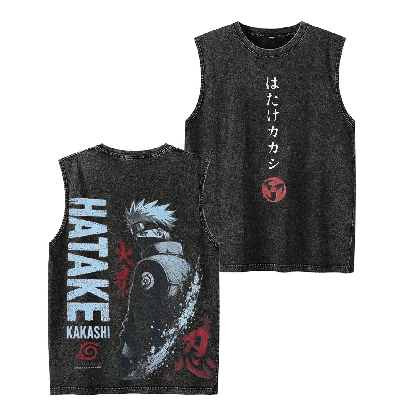 Kakashi Naruto Unisex Washed T-shirt/Crewneck/Hoodie