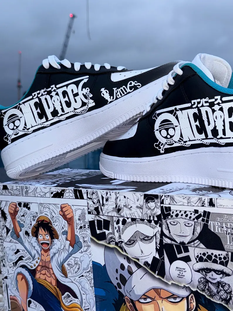 Air force 1'07 One Piece Luffy and Rozo 