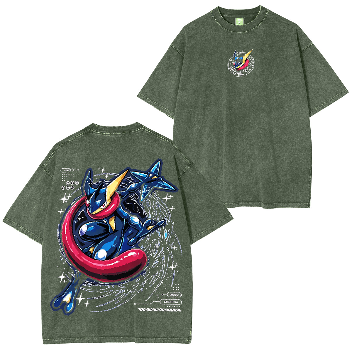 Digital Monsters Washed T-shirt/Crewneck/Hoodie
