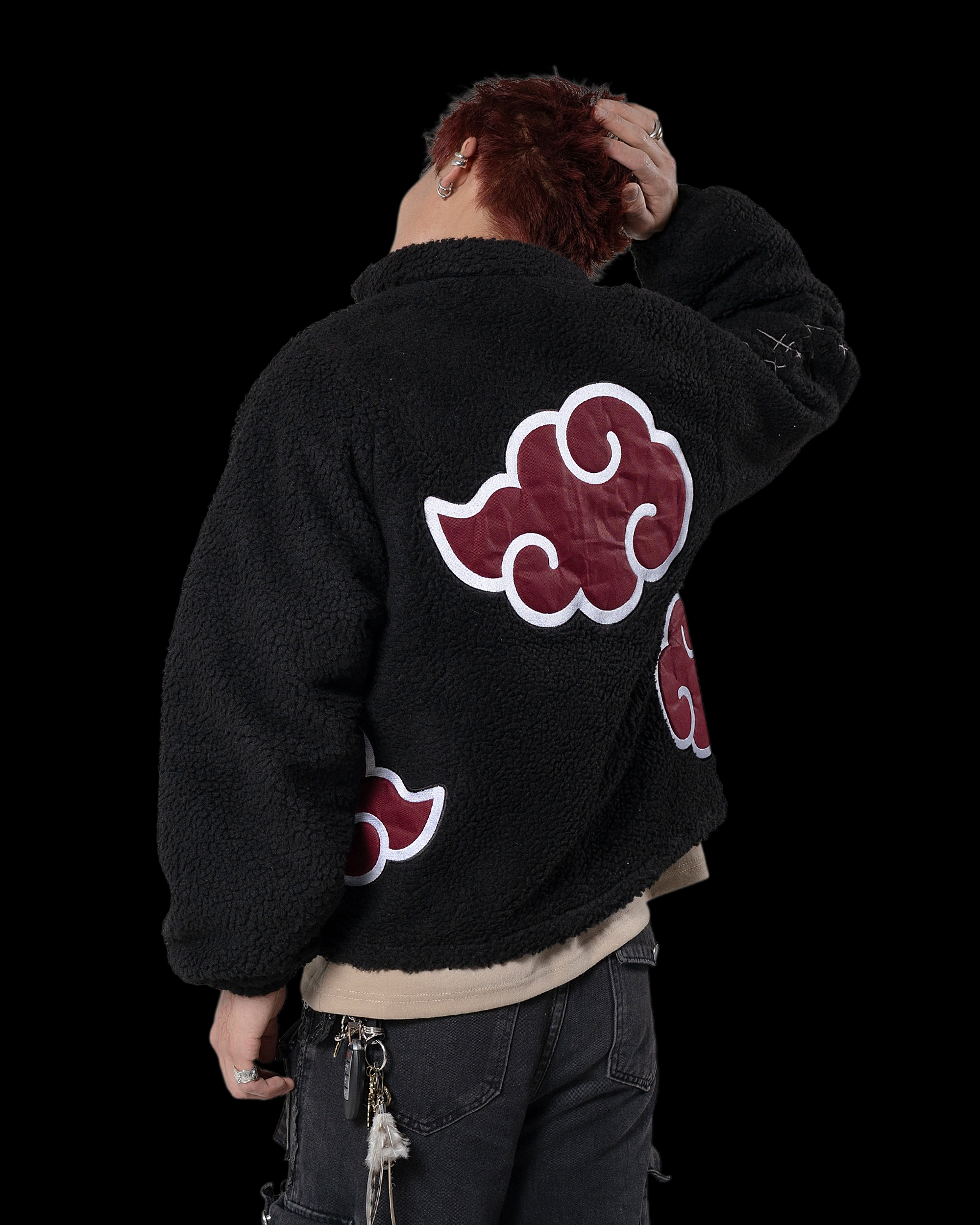Naruto Sherpa Fleece Jacket