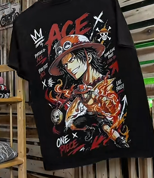 One Piece Anime Washed T-shirt/Crewneck/Hoodie