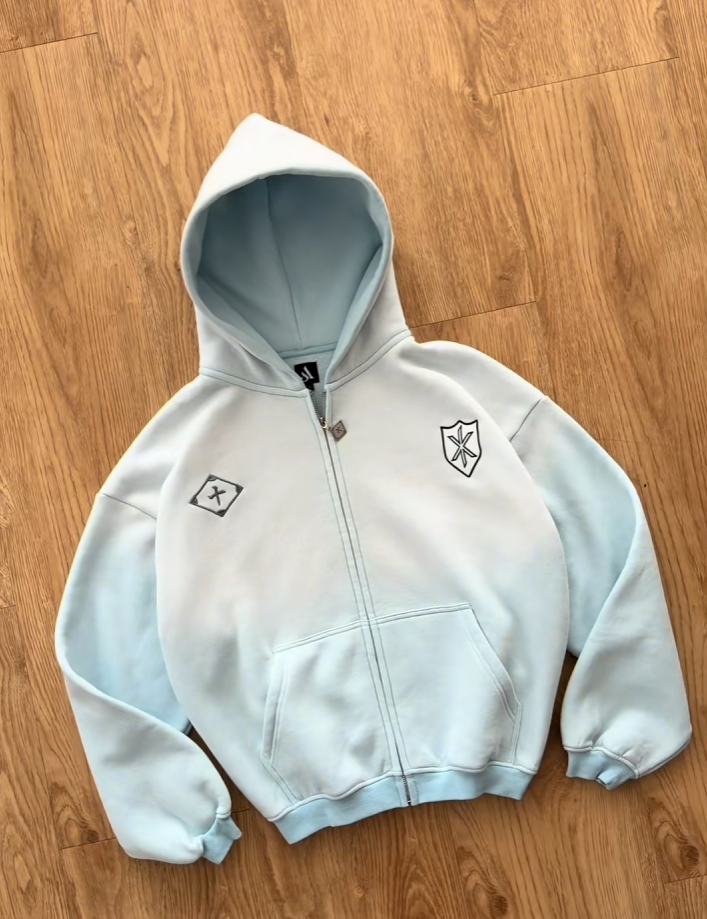 Bleach Zip Hoodie