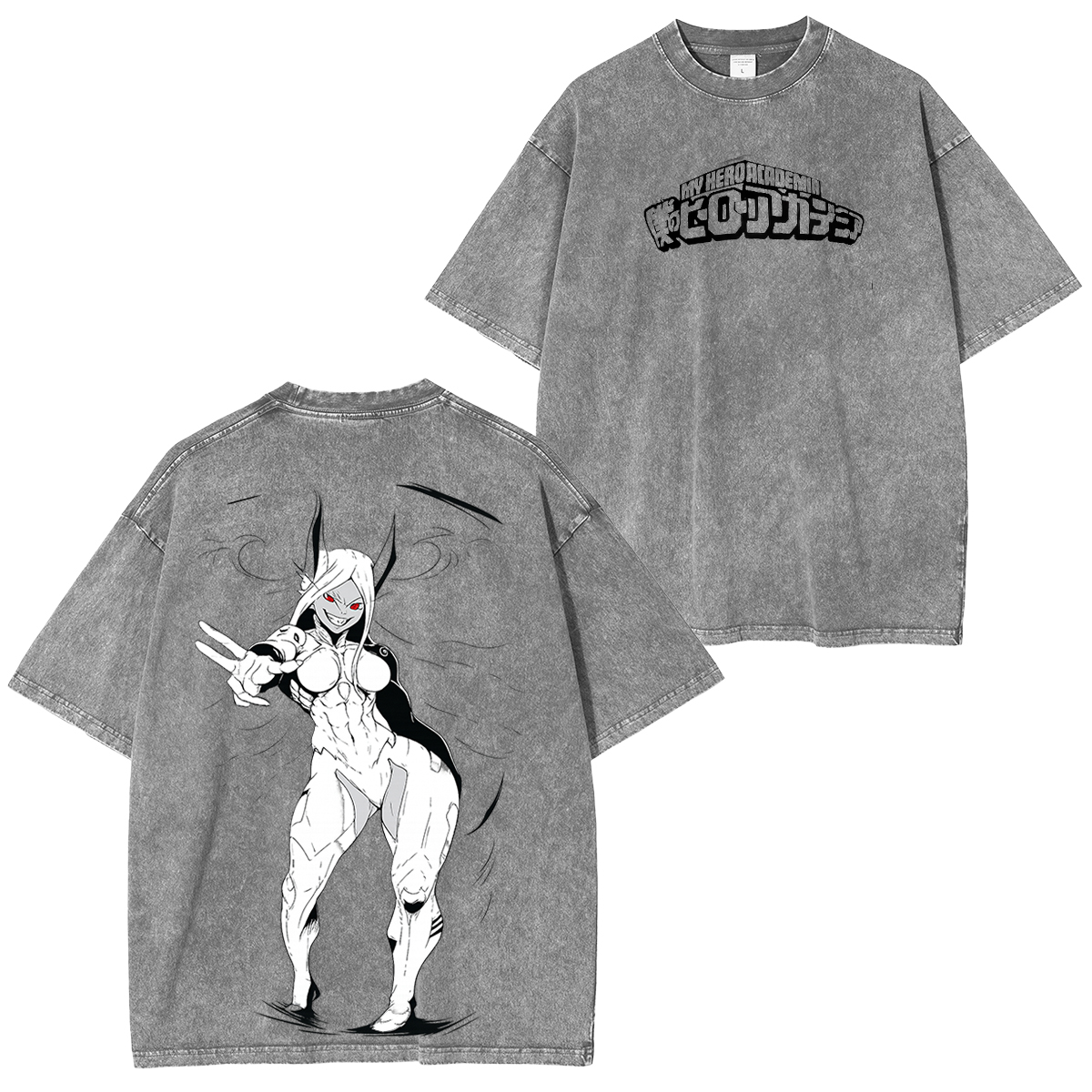 [Copy]Rengoku Demon Slayer Anime Unisex Washed T-Shirt