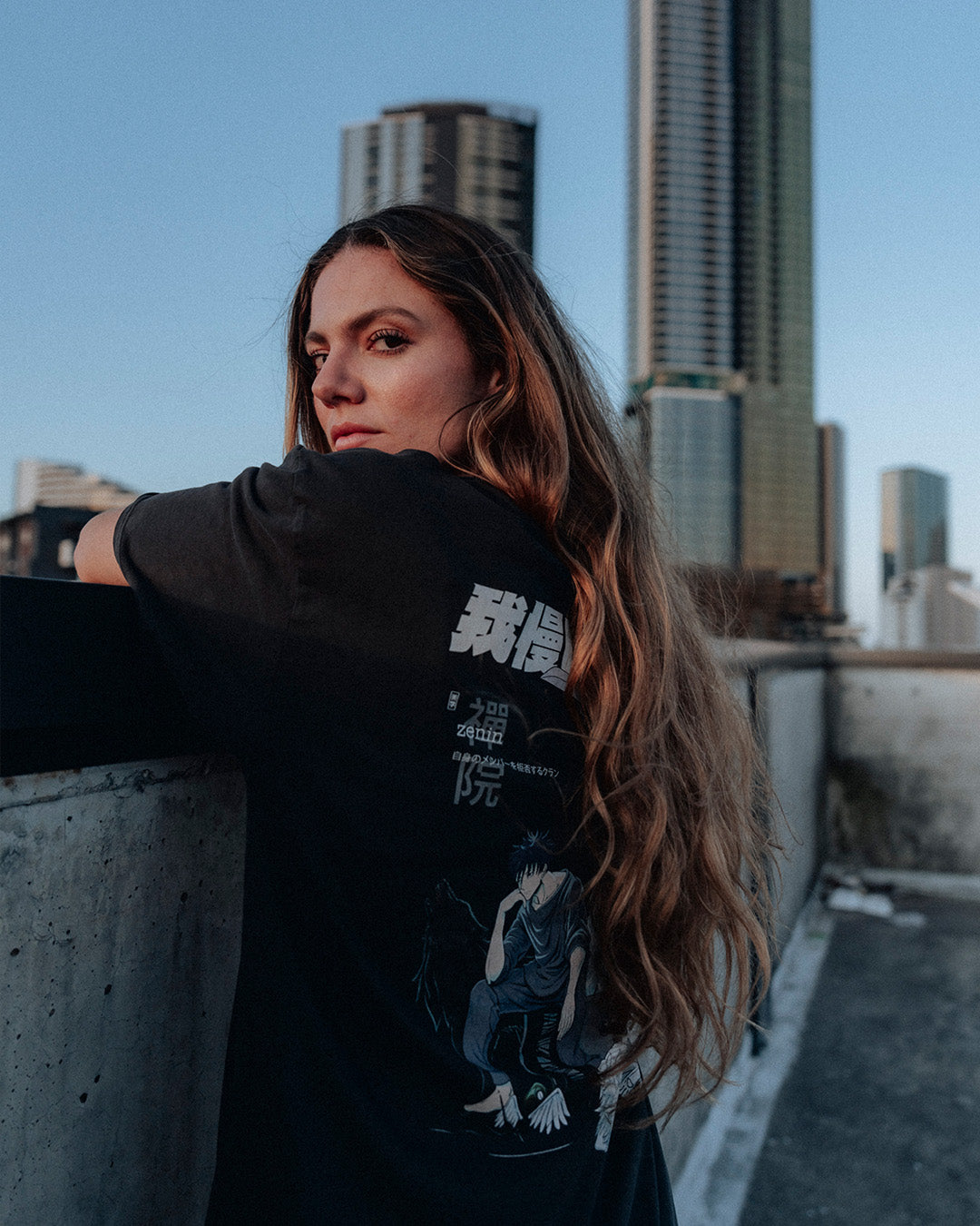 Clan Zenin (OUTCASTS) - Oversized Heavy Tee