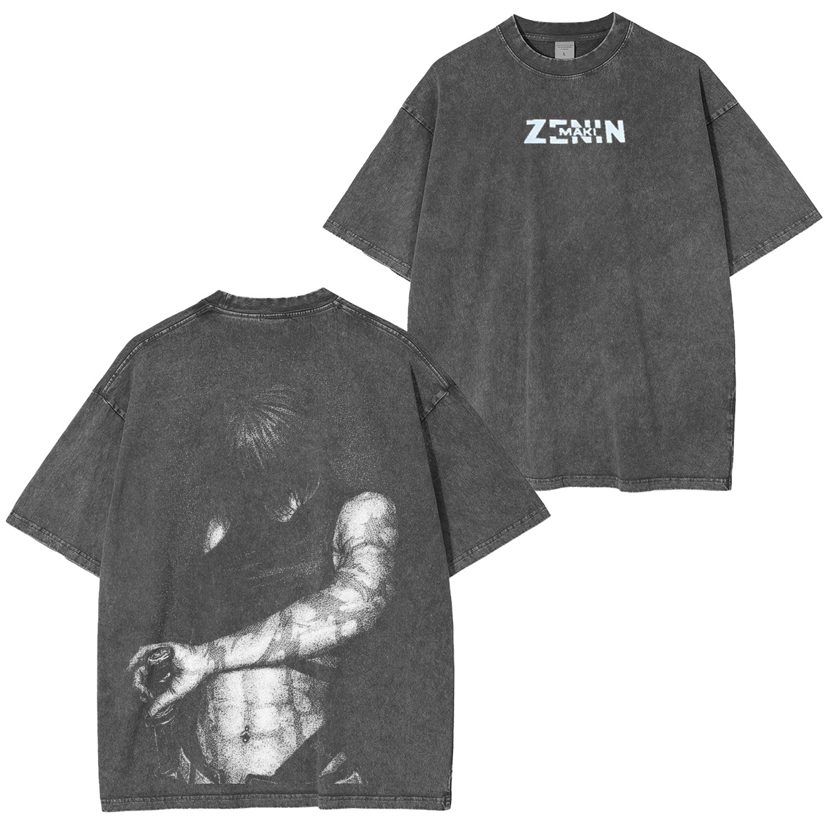 Maki Zenin Jujutsu Kaisen Washed T-shirt/Crewneck/Hoodie
