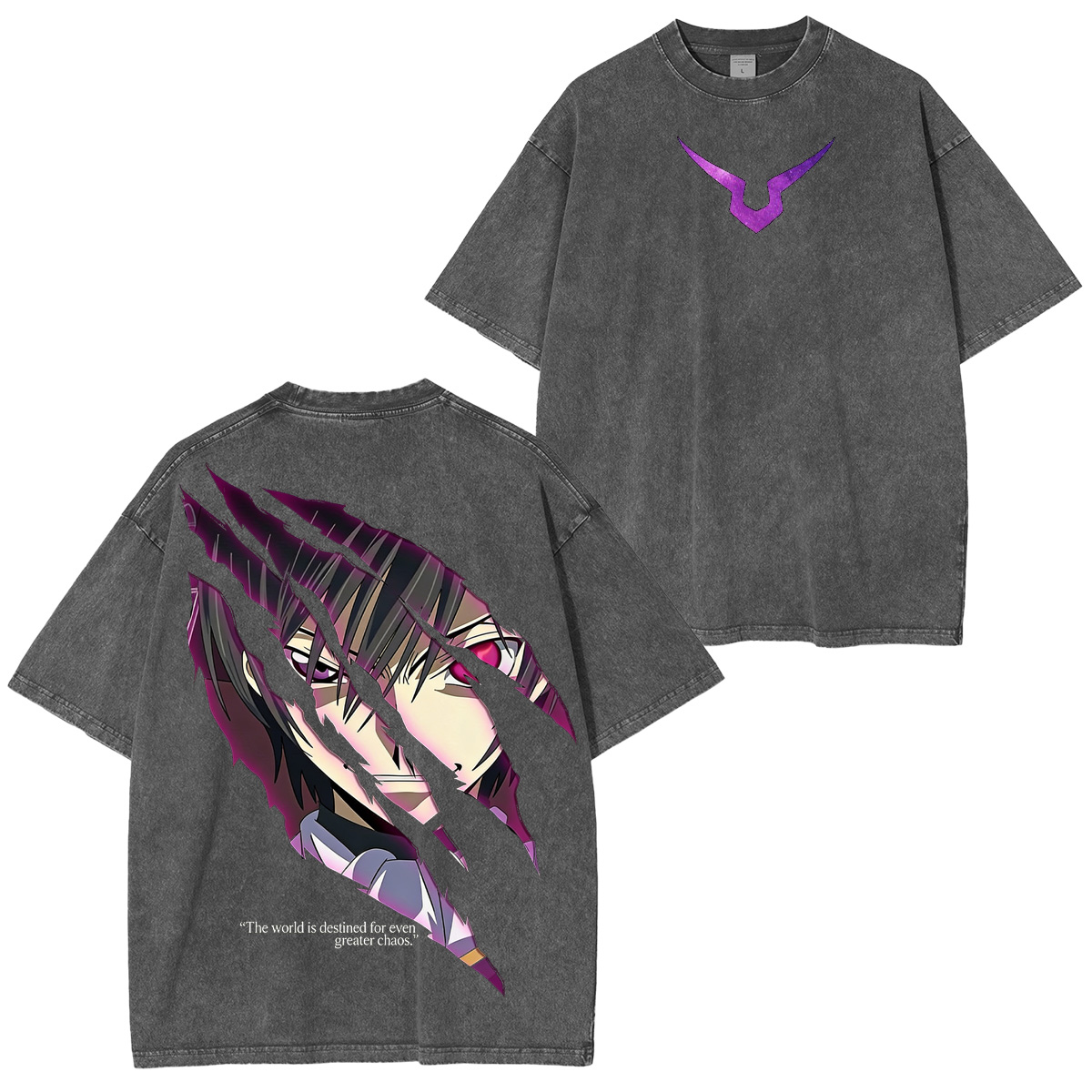 Code Geass: Lelouch of the Rebellion Washed T-shirt/Crewneck/Hoodie
